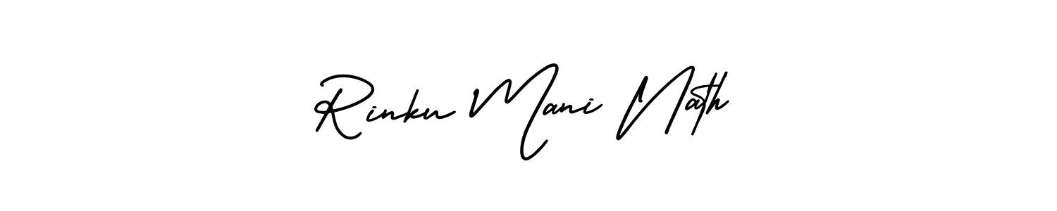 Here are the top 10 professional signature styles for the name Rinku Mani Nath. These are the best autograph styles you can use for your name. Rinku Mani Nath signature style 3 images and pictures png