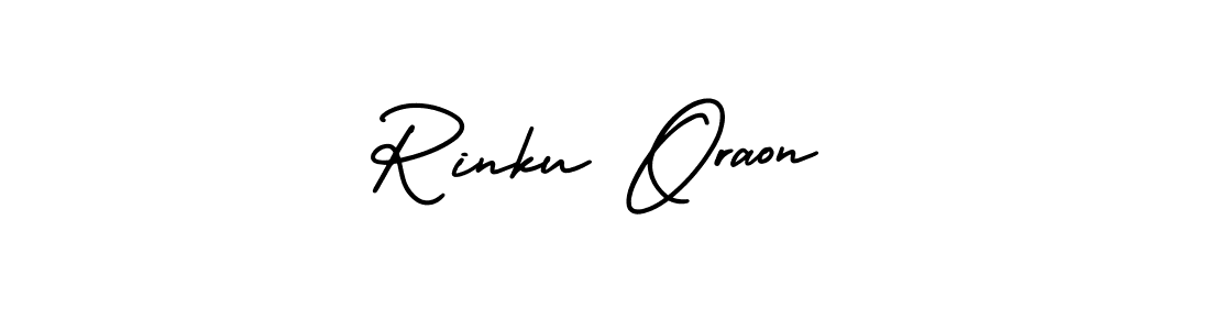 Use a signature maker to create a handwritten signature online. With this signature software, you can design (AmerikaSignatureDemo-Regular) your own signature for name Rinku Oraon. Rinku Oraon signature style 3 images and pictures png