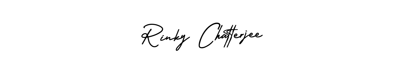 Use a signature maker to create a handwritten signature online. With this signature software, you can design (AmerikaSignatureDemo-Regular) your own signature for name Rinky Chatterjee. Rinky Chatterjee signature style 3 images and pictures png