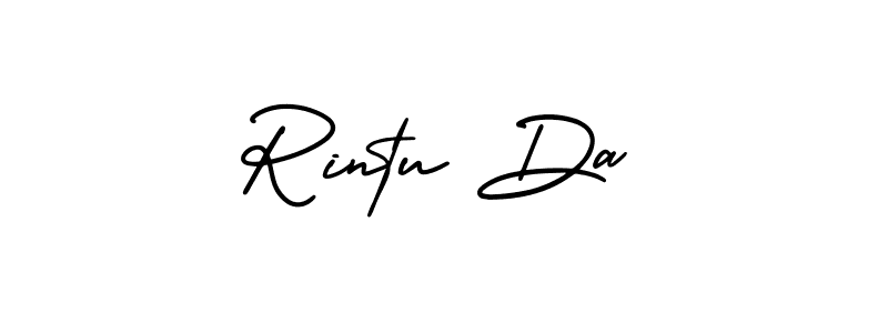 You can use this online signature creator to create a handwritten signature for the name Rintu Da. This is the best online autograph maker. Rintu Da signature style 3 images and pictures png