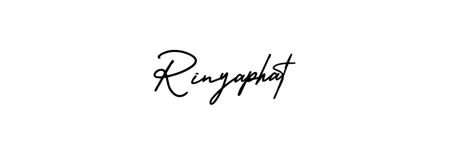 Make a beautiful signature design for name Rinyaphat. Use this online signature maker to create a handwritten signature for free. Rinyaphat signature style 3 images and pictures png