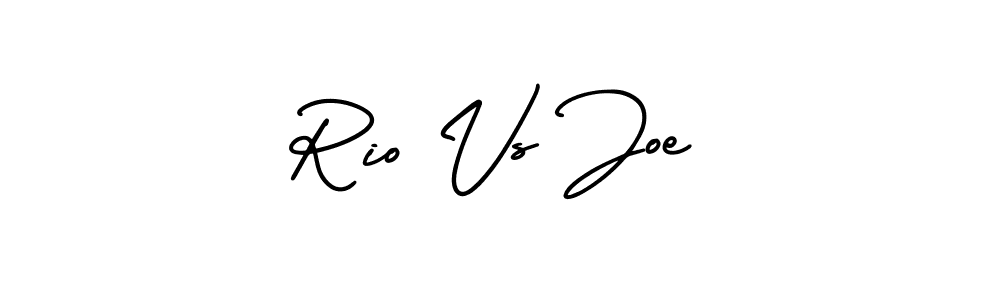 Also we have Rio Vs Joe name is the best signature style. Create professional handwritten signature collection using AmerikaSignatureDemo-Regular autograph style. Rio Vs Joe signature style 3 images and pictures png