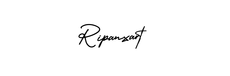 AmerikaSignatureDemo-Regular is a professional signature style that is perfect for those who want to add a touch of class to their signature. It is also a great choice for those who want to make their signature more unique. Get Ripanxart name to fancy signature for free. Ripanxart signature style 3 images and pictures png