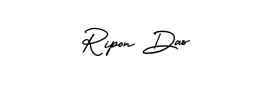Make a short Ripon Das signature style. Manage your documents anywhere anytime using AmerikaSignatureDemo-Regular. Create and add eSignatures, submit forms, share and send files easily. Ripon Das signature style 3 images and pictures png