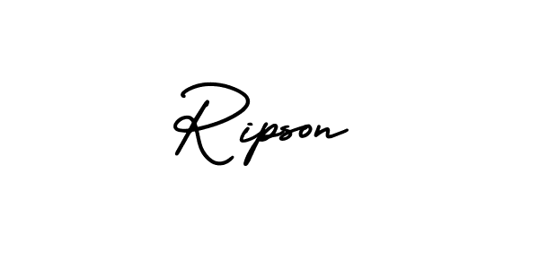 if you are searching for the best signature style for your name Ripson. so please give up your signature search. here we have designed multiple signature styles  using AmerikaSignatureDemo-Regular. Ripson signature style 3 images and pictures png