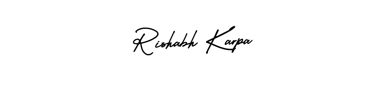 See photos of Rishabh Karpa official signature by Spectra . Check more albums & portfolios. Read reviews & check more about AmerikaSignatureDemo-Regular font. Rishabh Karpa signature style 3 images and pictures png