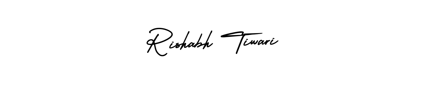 AmerikaSignatureDemo-Regular is a professional signature style that is perfect for those who want to add a touch of class to their signature. It is also a great choice for those who want to make their signature more unique. Get Rishabh Tiwari name to fancy signature for free. Rishabh Tiwari signature style 3 images and pictures png