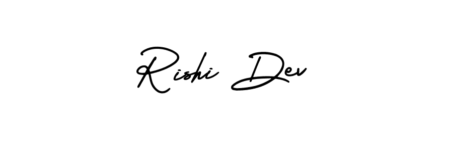 This is the best signature style for the Rishi Dev name. Also you like these signature font (AmerikaSignatureDemo-Regular). Mix name signature. Rishi Dev signature style 3 images and pictures png