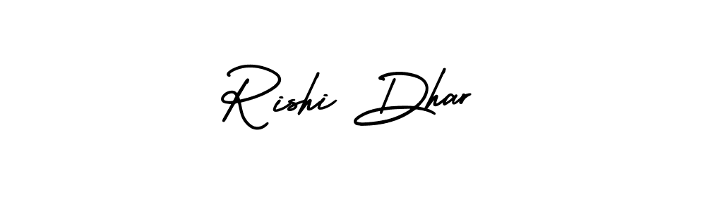 Design your own signature with our free online signature maker. With this signature software, you can create a handwritten (AmerikaSignatureDemo-Regular) signature for name Rishi Dhar. Rishi Dhar signature style 3 images and pictures png