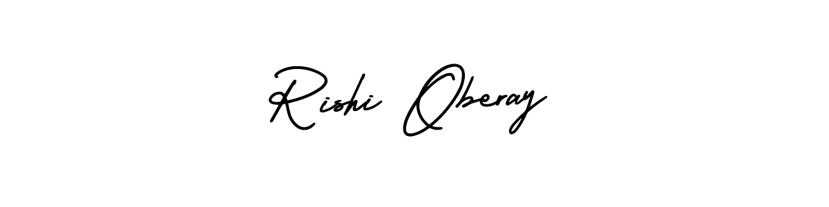 Also we have Rishi Oberay name is the best signature style. Create professional handwritten signature collection using AmerikaSignatureDemo-Regular autograph style. Rishi Oberay signature style 3 images and pictures png