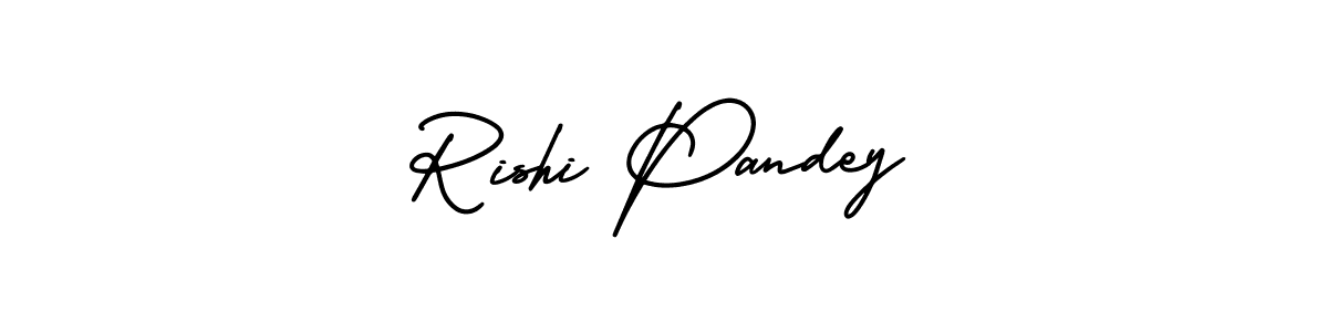 Use a signature maker to create a handwritten signature online. With this signature software, you can design (AmerikaSignatureDemo-Regular) your own signature for name Rishi Pandey. Rishi Pandey signature style 3 images and pictures png