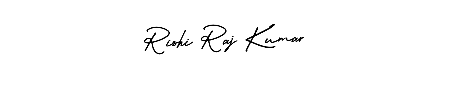 Design your own signature with our free online signature maker. With this signature software, you can create a handwritten (AmerikaSignatureDemo-Regular) signature for name Rishi Raj Kumar. Rishi Raj Kumar signature style 3 images and pictures png