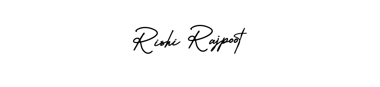 Create a beautiful signature design for name Rishi Rajpoot. With this signature (AmerikaSignatureDemo-Regular) fonts, you can make a handwritten signature for free. Rishi Rajpoot signature style 3 images and pictures png