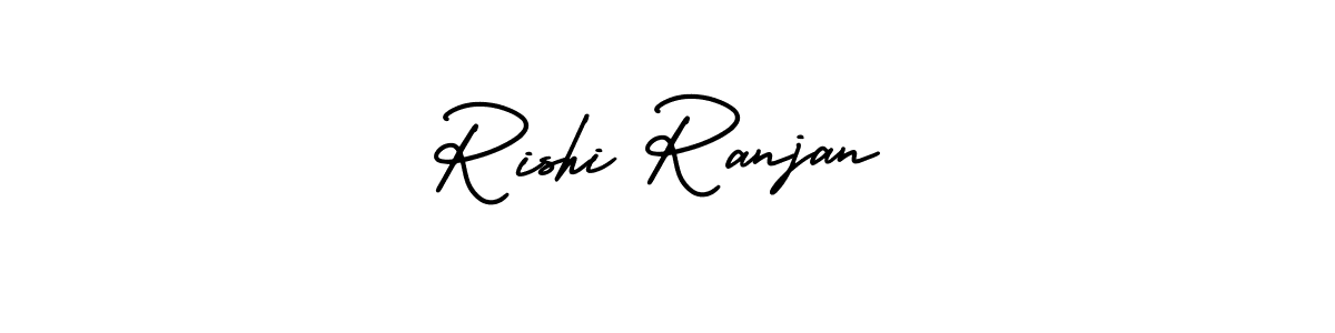 It looks lik you need a new signature style for name Rishi Ranjan. Design unique handwritten (AmerikaSignatureDemo-Regular) signature with our free signature maker in just a few clicks. Rishi Ranjan signature style 3 images and pictures png