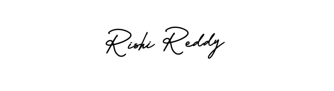 Design your own signature with our free online signature maker. With this signature software, you can create a handwritten (AmerikaSignatureDemo-Regular) signature for name Rishi Reddy. Rishi Reddy signature style 3 images and pictures png