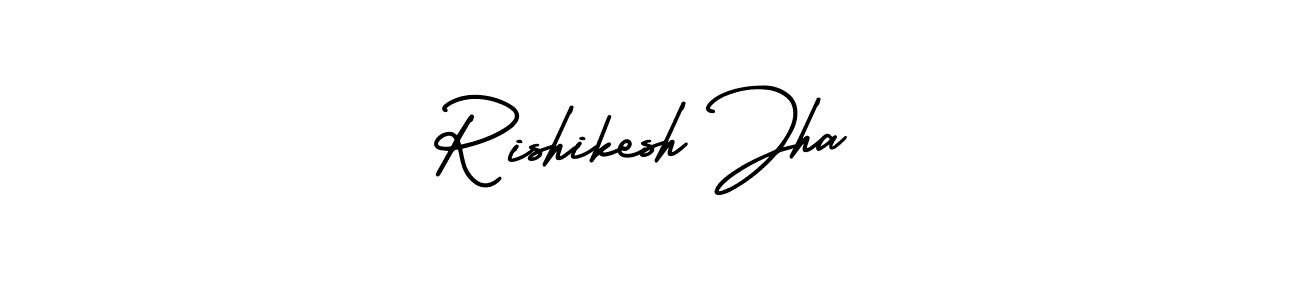 Make a beautiful signature design for name Rishikesh Jha. Use this online signature maker to create a handwritten signature for free. Rishikesh Jha signature style 3 images and pictures png