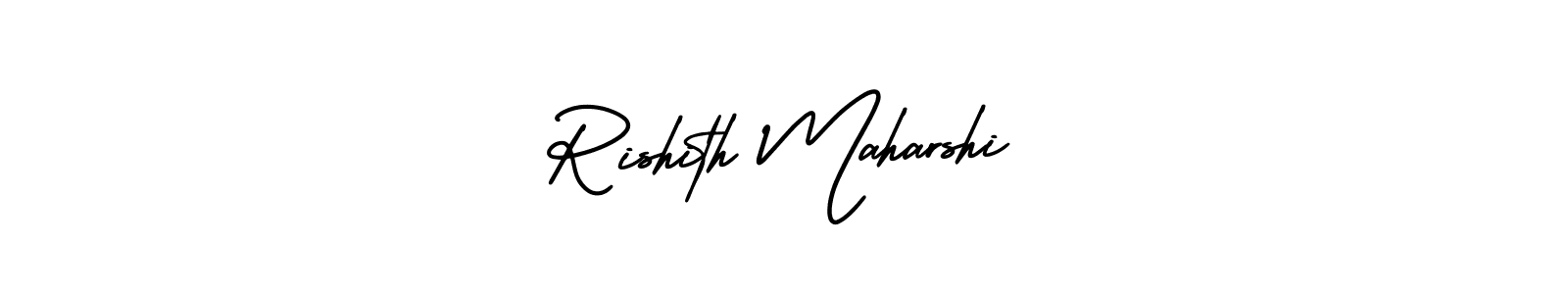 if you are searching for the best signature style for your name Rishith Maharshi. so please give up your signature search. here we have designed multiple signature styles  using AmerikaSignatureDemo-Regular. Rishith Maharshi signature style 3 images and pictures png