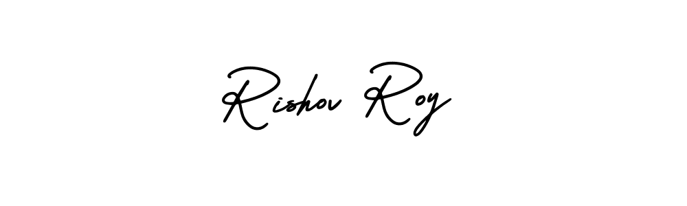 Once you've used our free online signature maker to create your best signature AmerikaSignatureDemo-Regular style, it's time to enjoy all of the benefits that Rishov Roy name signing documents. Rishov Roy signature style 3 images and pictures png