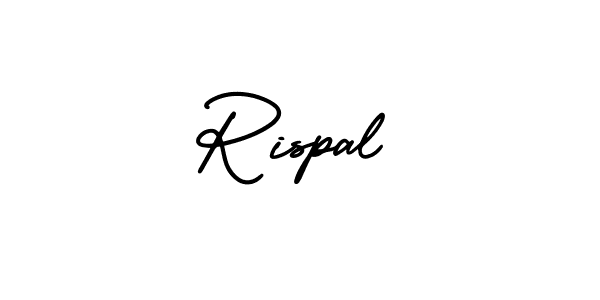 Similarly AmerikaSignatureDemo-Regular is the best handwritten signature design. Signature creator online .You can use it as an online autograph creator for name Rispal. Rispal signature style 3 images and pictures png