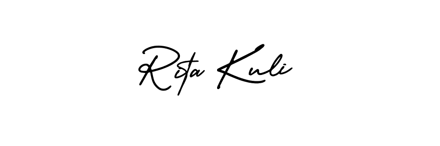 Also we have Rita Kuli name is the best signature style. Create professional handwritten signature collection using AmerikaSignatureDemo-Regular autograph style. Rita Kuli signature style 3 images and pictures png