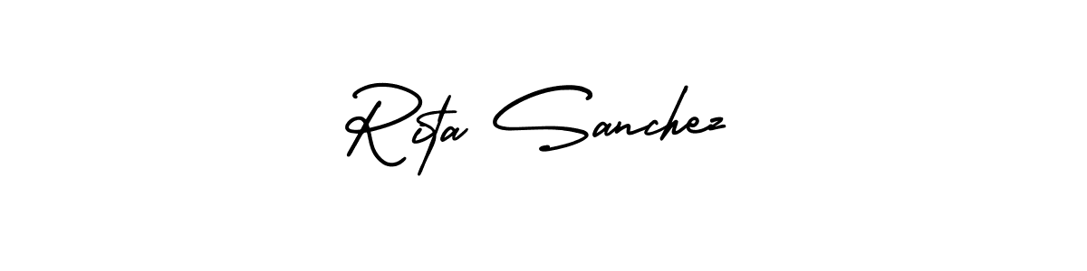 You can use this online signature creator to create a handwritten signature for the name Rita Sanchez. This is the best online autograph maker. Rita Sanchez signature style 3 images and pictures png