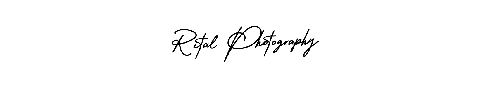 This is the best signature style for the Rital Photography name. Also you like these signature font (AmerikaSignatureDemo-Regular). Mix name signature. Rital Photography signature style 3 images and pictures png