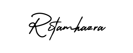 You can use this online signature creator to create a handwritten signature for the name Ritamhazra. This is the best online autograph maker. Ritamhazra signature style 3 images and pictures png
