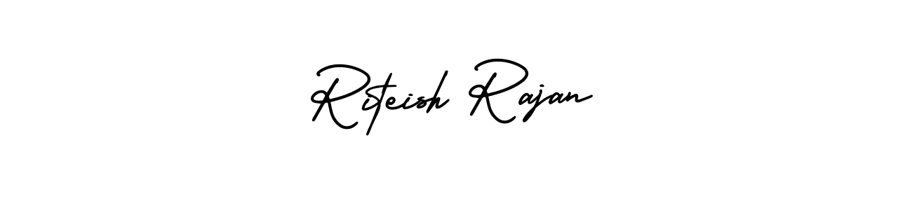 You can use this online signature creator to create a handwritten signature for the name Riteish Rajan. This is the best online autograph maker. Riteish Rajan signature style 3 images and pictures png