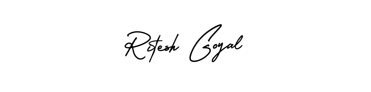 Once you've used our free online signature maker to create your best signature AmerikaSignatureDemo-Regular style, it's time to enjoy all of the benefits that Ritesh Goyal name signing documents. Ritesh Goyal signature style 3 images and pictures png