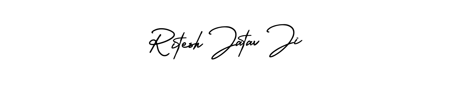 if you are searching for the best signature style for your name Ritesh Jatav Ji. so please give up your signature search. here we have designed multiple signature styles  using AmerikaSignatureDemo-Regular. Ritesh Jatav Ji signature style 3 images and pictures png