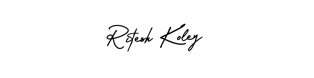 Once you've used our free online signature maker to create your best signature AmerikaSignatureDemo-Regular style, it's time to enjoy all of the benefits that Ritesh Koley name signing documents. Ritesh Koley signature style 3 images and pictures png