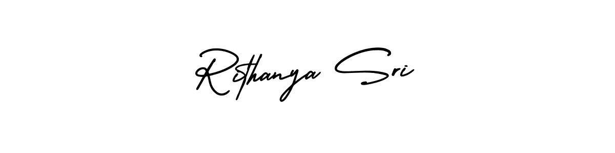 This is the best signature style for the Rithanya Sri name. Also you like these signature font (AmerikaSignatureDemo-Regular). Mix name signature. Rithanya Sri signature style 3 images and pictures png