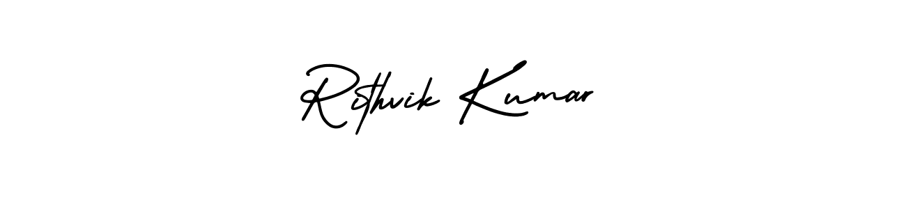 It looks lik you need a new signature style for name Rithvik Kumar. Design unique handwritten (AmerikaSignatureDemo-Regular) signature with our free signature maker in just a few clicks. Rithvik Kumar signature style 3 images and pictures png