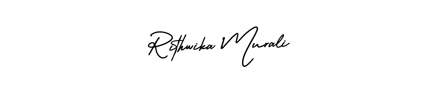 Also we have Rithwika Murali name is the best signature style. Create professional handwritten signature collection using AmerikaSignatureDemo-Regular autograph style. Rithwika Murali signature style 3 images and pictures png