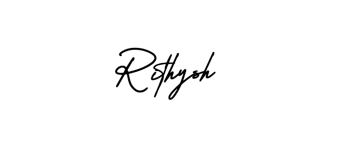 Design your own signature with our free online signature maker. With this signature software, you can create a handwritten (AmerikaSignatureDemo-Regular) signature for name Rithysh. Rithysh signature style 3 images and pictures png