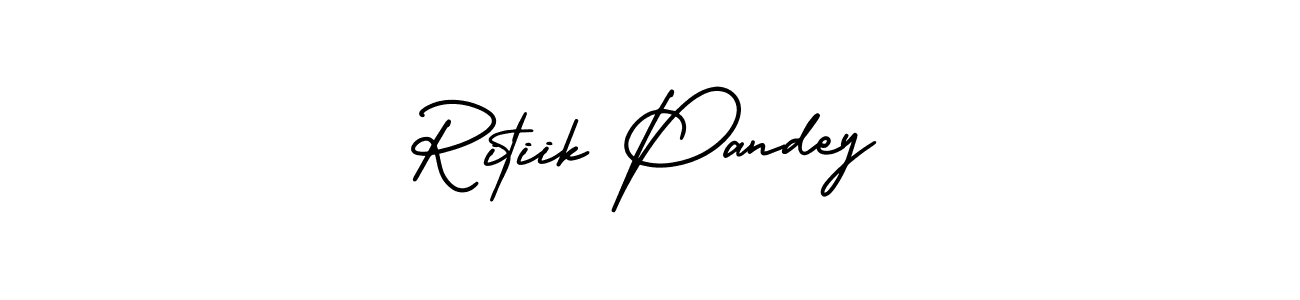 It looks lik you need a new signature style for name Ritiik Pandey. Design unique handwritten (AmerikaSignatureDemo-Regular) signature with our free signature maker in just a few clicks. Ritiik Pandey signature style 3 images and pictures png