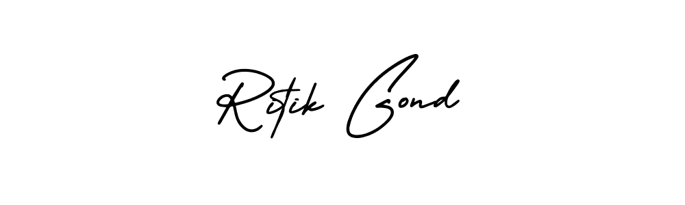 You can use this online signature creator to create a handwritten signature for the name Ritik Gond. This is the best online autograph maker. Ritik Gond signature style 3 images and pictures png