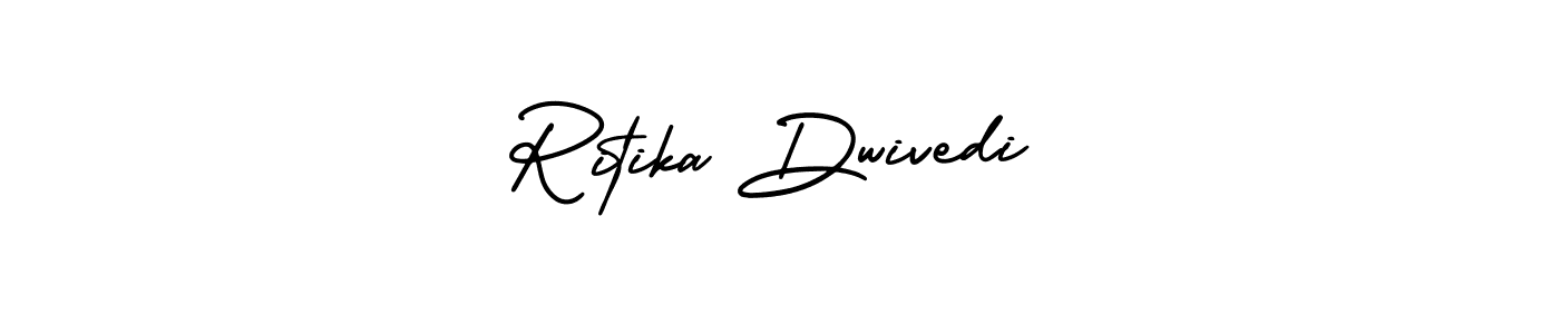 Create a beautiful signature design for name Ritika Dwivedi. With this signature (AmerikaSignatureDemo-Regular) fonts, you can make a handwritten signature for free. Ritika Dwivedi signature style 3 images and pictures png