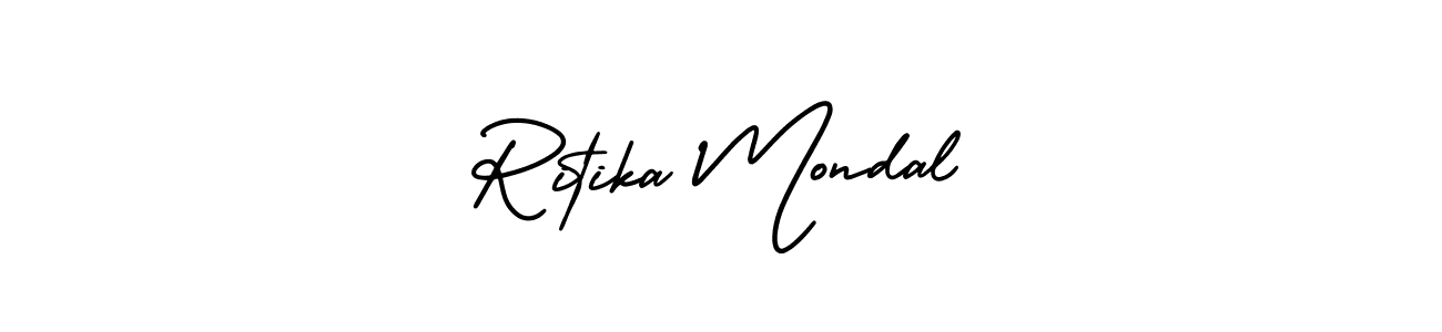 Make a beautiful signature design for name Ritika Mondal. Use this online signature maker to create a handwritten signature for free. Ritika Mondal signature style 3 images and pictures png