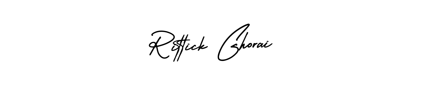 Also we have Rittick Ghorai name is the best signature style. Create professional handwritten signature collection using AmerikaSignatureDemo-Regular autograph style. Rittick Ghorai signature style 3 images and pictures png