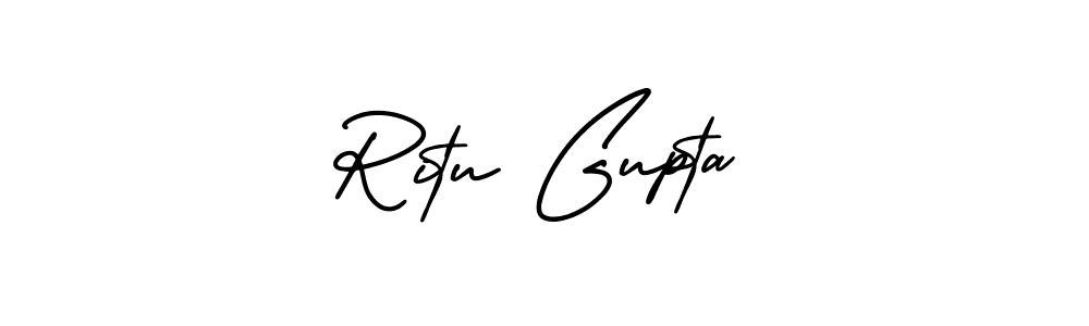 AmerikaSignatureDemo-Regular is a professional signature style that is perfect for those who want to add a touch of class to their signature. It is also a great choice for those who want to make their signature more unique. Get Ritu Gupta name to fancy signature for free. Ritu Gupta signature style 3 images and pictures png