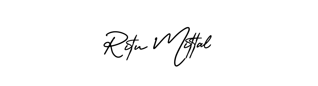 How to Draw Ritu Mittal signature style? AmerikaSignatureDemo-Regular is a latest design signature styles for name Ritu Mittal. Ritu Mittal signature style 3 images and pictures png