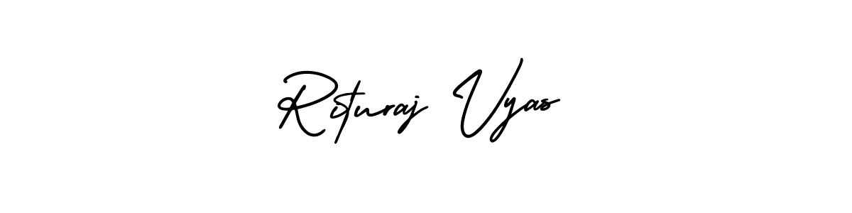 Make a beautiful signature design for name Rituraj Vyas. Use this online signature maker to create a handwritten signature for free. Rituraj Vyas signature style 3 images and pictures png