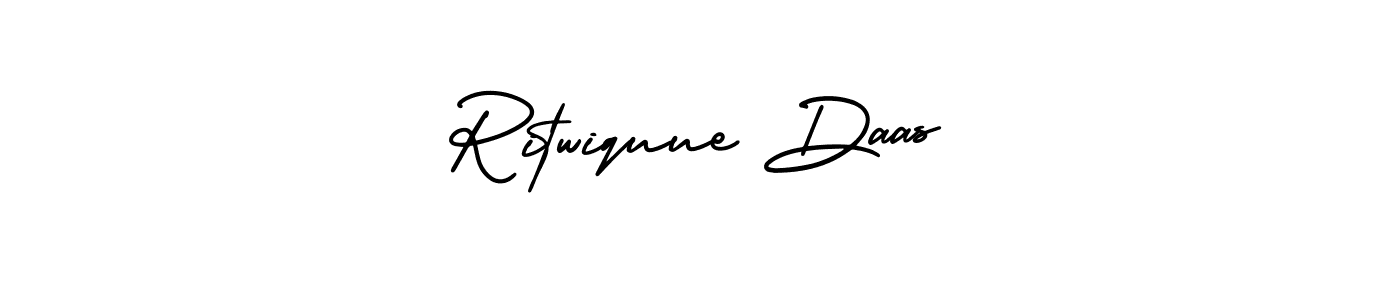 Make a beautiful signature design for name Ritwiquue Daas. With this signature (AmerikaSignatureDemo-Regular) style, you can create a handwritten signature for free. Ritwiquue Daas signature style 3 images and pictures png