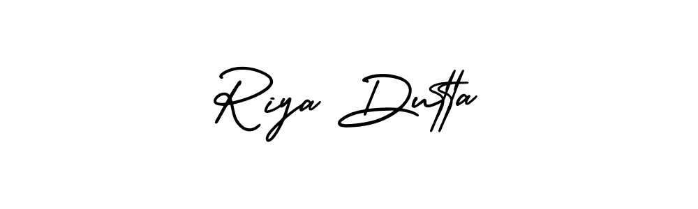AmerikaSignatureDemo-Regular is a professional signature style that is perfect for those who want to add a touch of class to their signature. It is also a great choice for those who want to make their signature more unique. Get Riya Dutta name to fancy signature for free. Riya Dutta signature style 3 images and pictures png