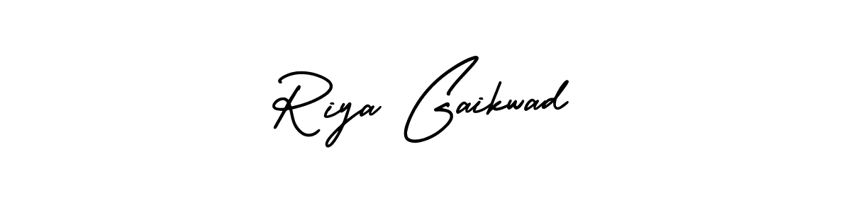 AmerikaSignatureDemo-Regular is a professional signature style that is perfect for those who want to add a touch of class to their signature. It is also a great choice for those who want to make their signature more unique. Get Riya Gaikwad name to fancy signature for free. Riya Gaikwad signature style 3 images and pictures png