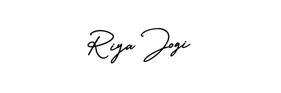 Also we have Riya Jogi name is the best signature style. Create professional handwritten signature collection using AmerikaSignatureDemo-Regular autograph style. Riya Jogi signature style 3 images and pictures png