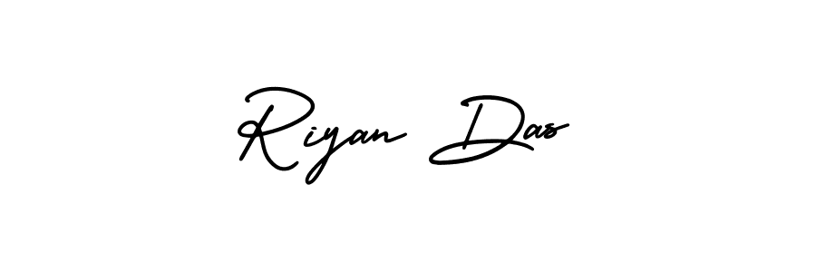 How to make Riyan Das signature? AmerikaSignatureDemo-Regular is a professional autograph style. Create handwritten signature for Riyan Das name. Riyan Das signature style 3 images and pictures png