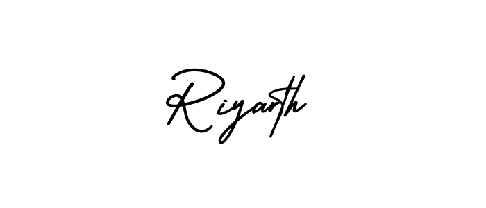 AmerikaSignatureDemo-Regular is a professional signature style that is perfect for those who want to add a touch of class to their signature. It is also a great choice for those who want to make their signature more unique. Get Riyarth name to fancy signature for free. Riyarth signature style 3 images and pictures png