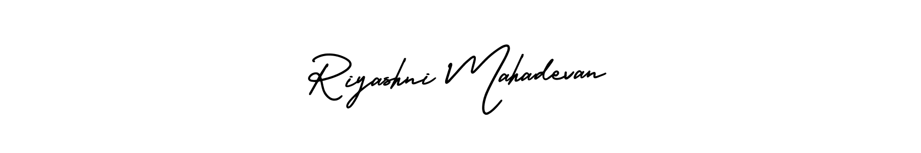 Similarly AmerikaSignatureDemo-Regular is the best handwritten signature design. Signature creator online .You can use it as an online autograph creator for name Riyashni Mahadevan. Riyashni Mahadevan signature style 3 images and pictures png